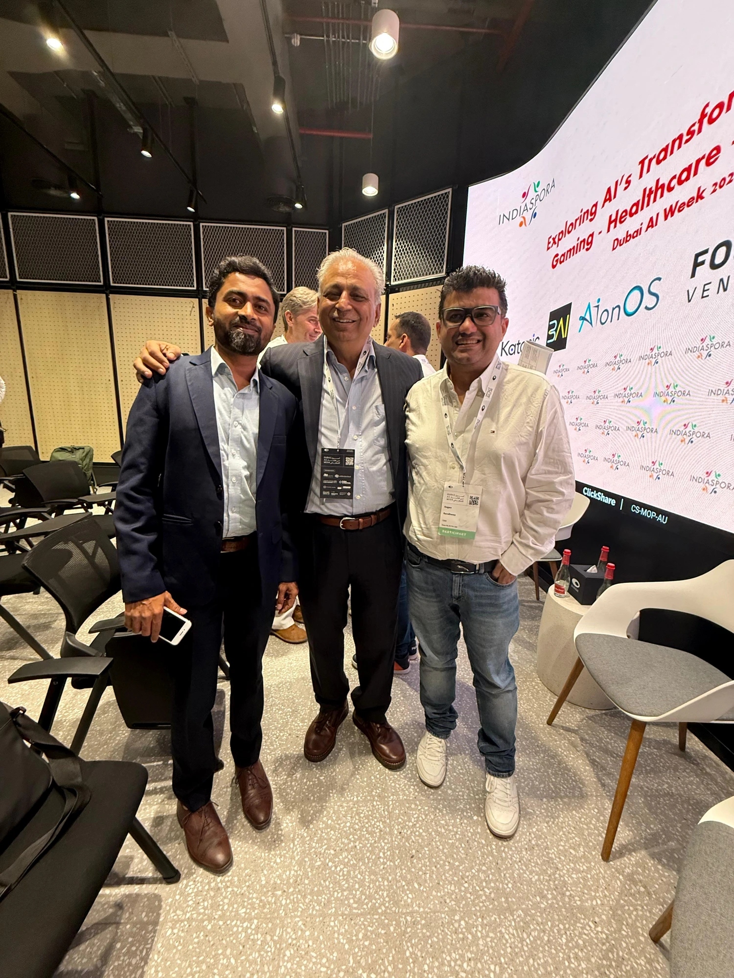 Dubai AI Week 2025 — Indiaspora session on AI in gaming & healthcare